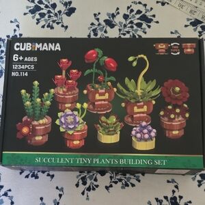 Cubimana Succulent Tiny Plants Building Set